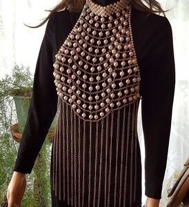 𝅺FAUX pearl cover up/nacklace